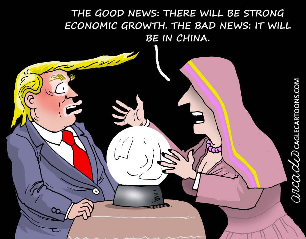 WHAT IF TRUMP WENT TO VISIT A FORTUNE TELLER?