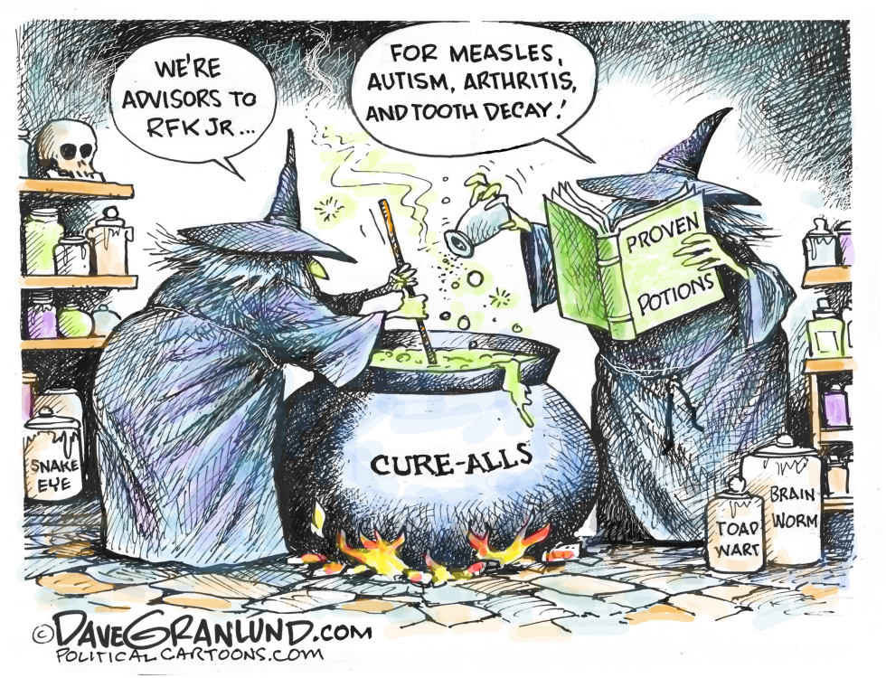 #3 RFK JR HEALTH ADVISORS by Dave Granlund