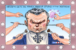 HEGSETH MANLY MAKEUP STUDIO by Ed Wexler