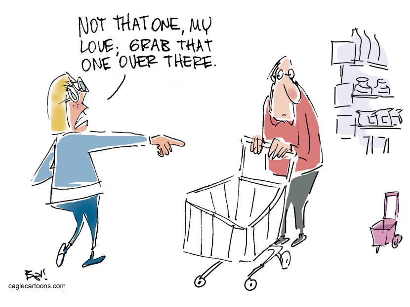 At the supermarket
