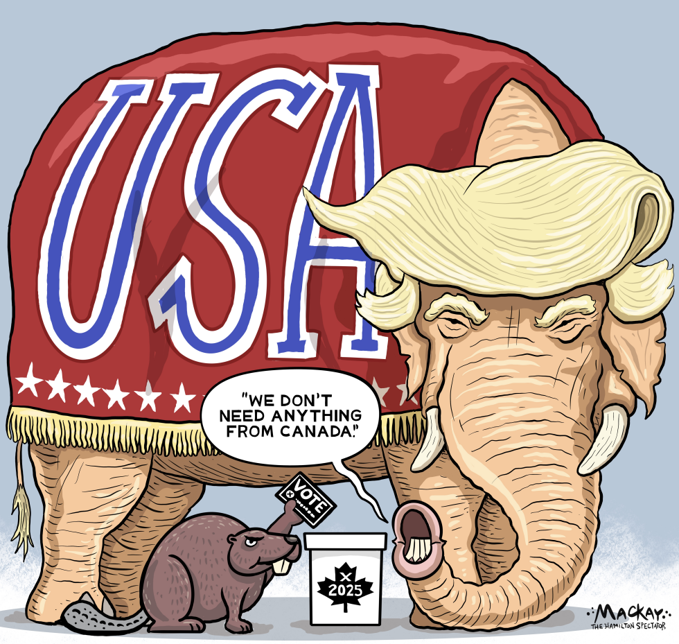 Canada: Trump is the elephant in the election