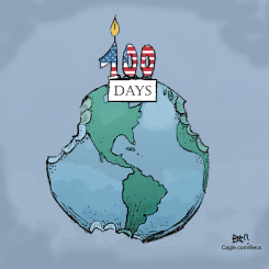 THE HUNDRED DAYS OF DONALD TRUMP by Becs