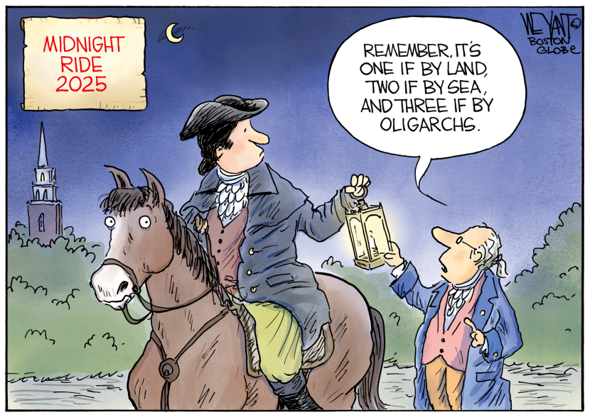 Paul Revere Ride to Warn of Oligarchs