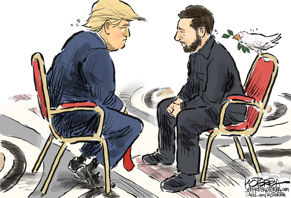 Trump and Zelensky meet at the Vatican