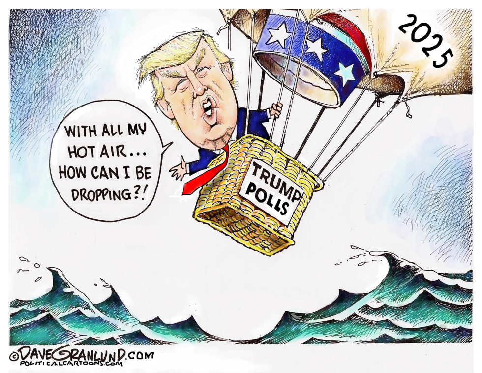 Trump polls 2025