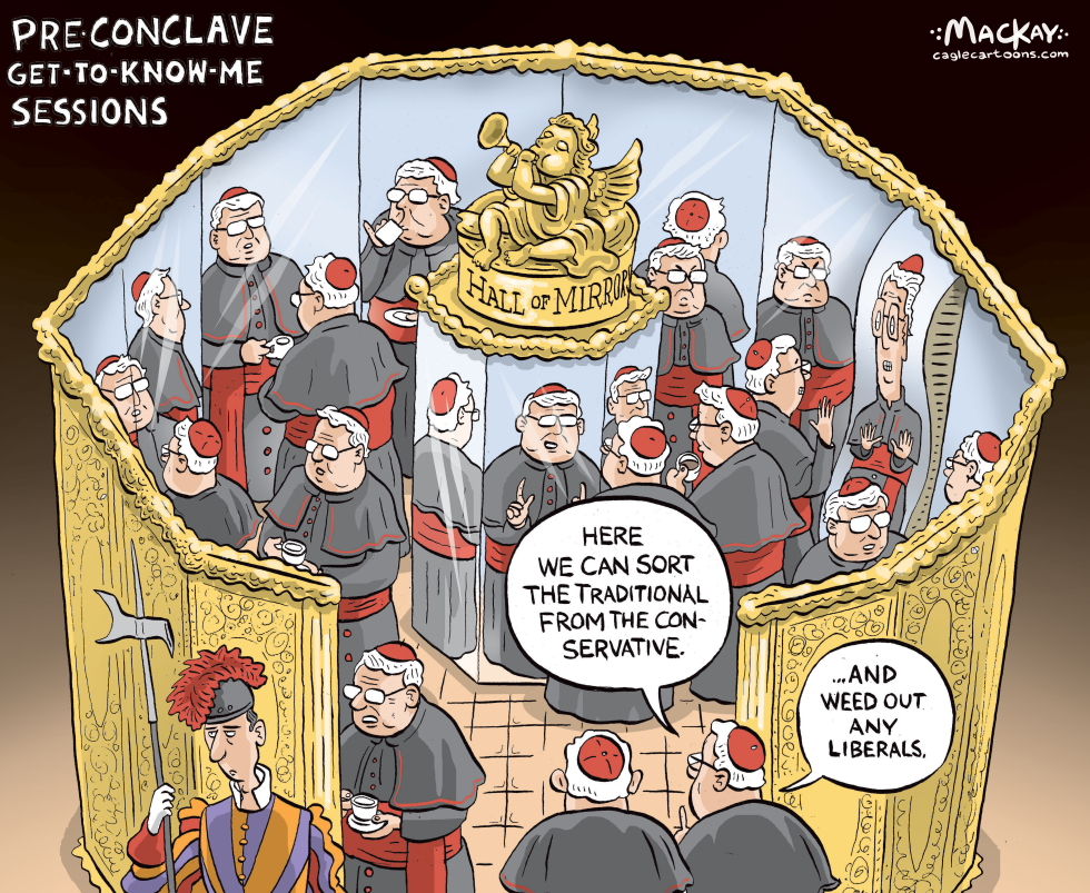 The Conclave Hall of Conservative Mirrors
