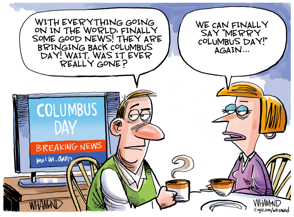 Columbus Day is back!