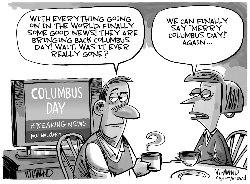 Columbus Day is back