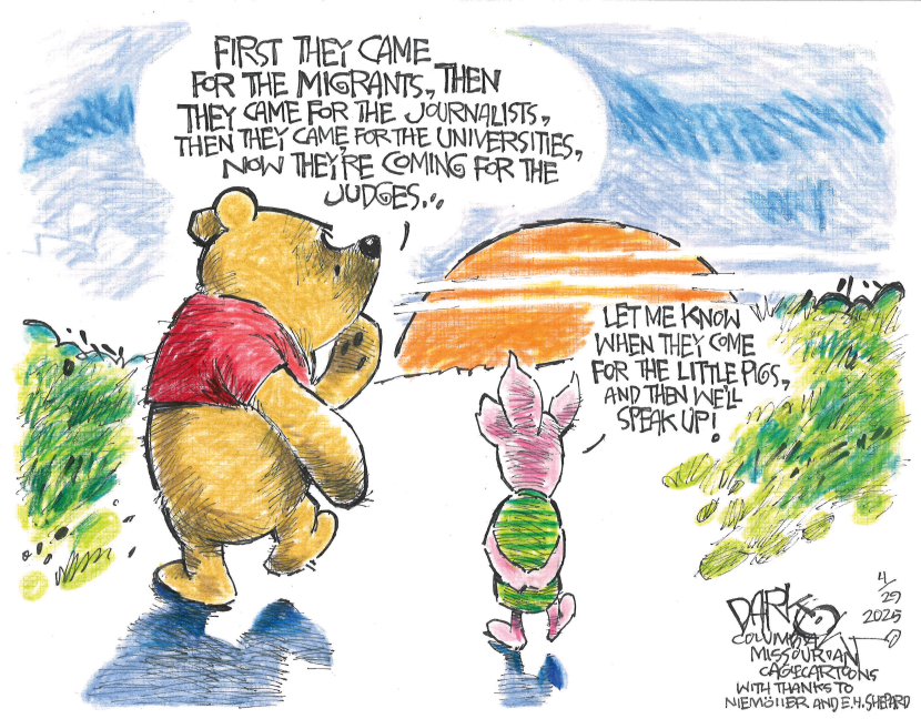 First they came for