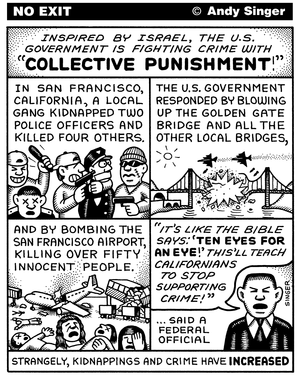 Collective Punishment in Israel and the USA