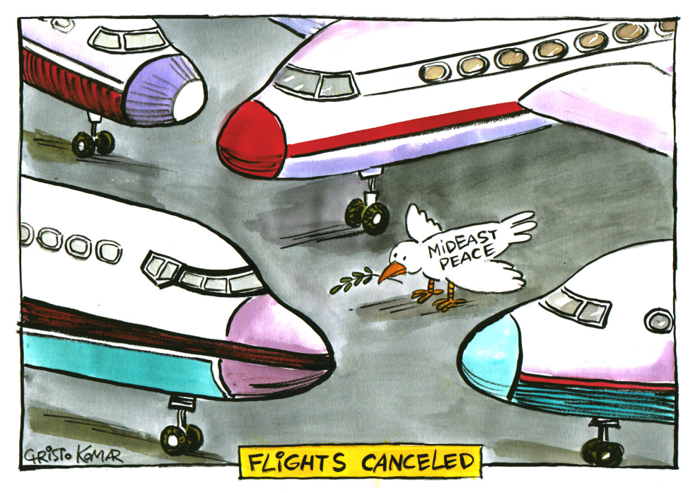 Airlines canceled flights - COLOR