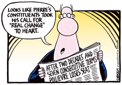 POILIEVRE LOSES HIS SEAT by Ingrid Rice