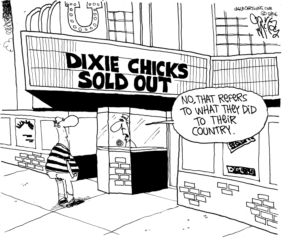  DIXIE CHICKS SOLD OUT by Gary McCoy