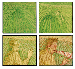 TOXIC CHEMICALS IN SOIL by Peter Kuper
