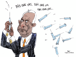 TESTING VACCINES WITH THE SECRETARY OF HEALTH by Becs