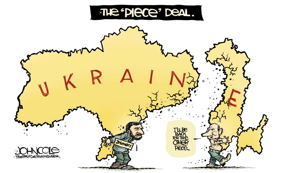 #2 PUTINâS âPIECEâ PLAN FOR UKRAINE by John Cole