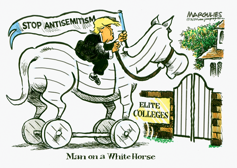 Trump Phony Campaign against antisemitism