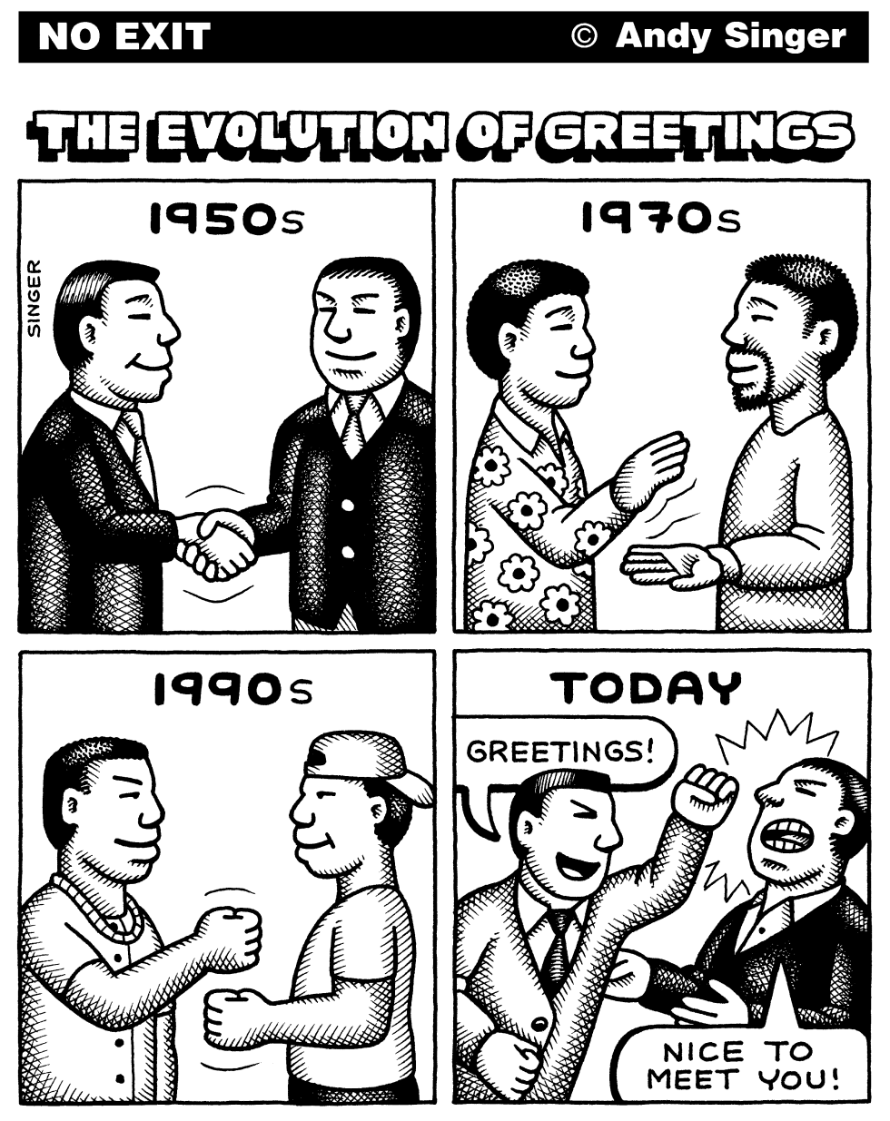 Evolution of Greetings