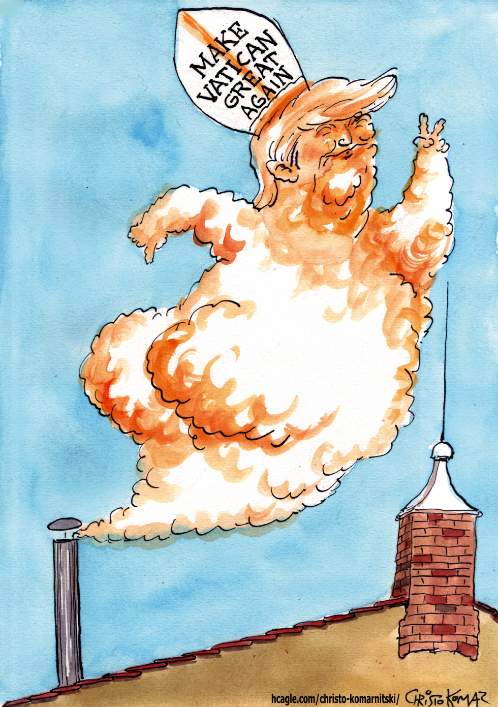 Trump the new Pope