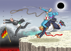 AFD FASCISTS THREATEN THE GERMAN STATE by Marian Kamensky