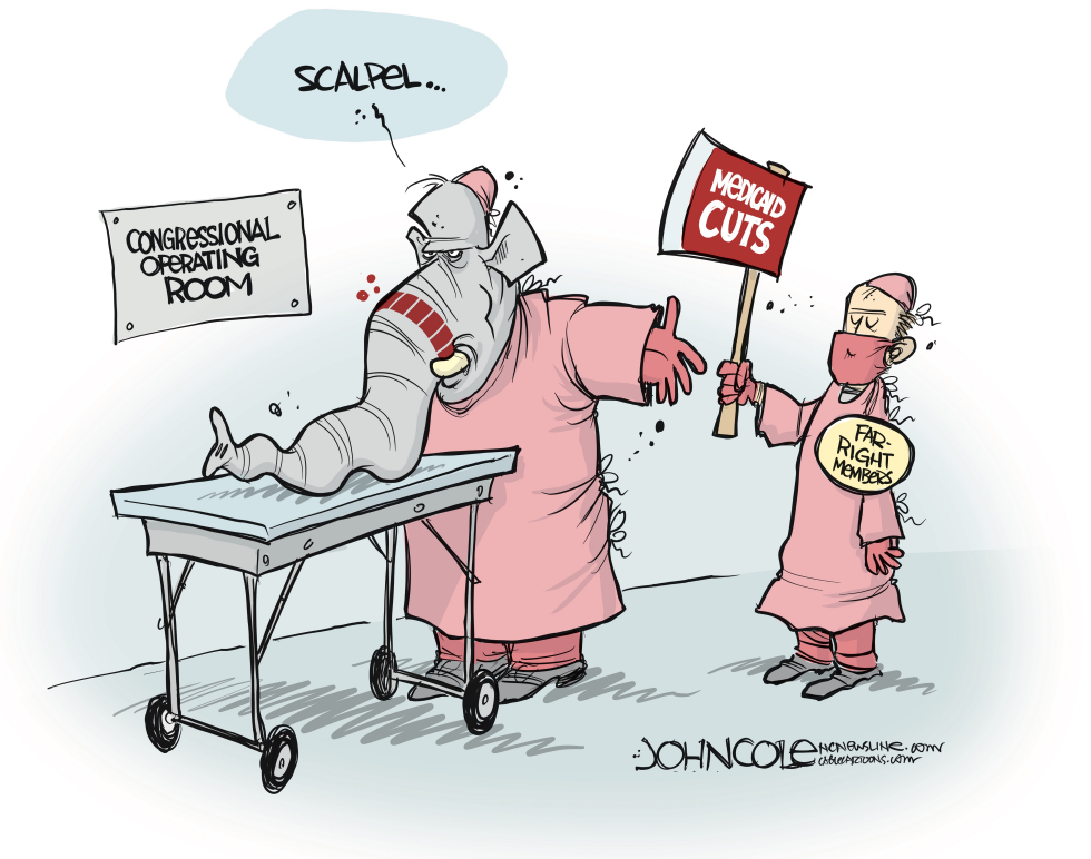 GOP hard-liners and Medicaid cuts
