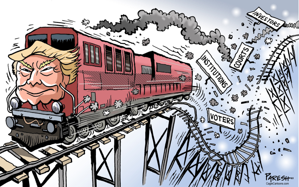 Trump in initial days