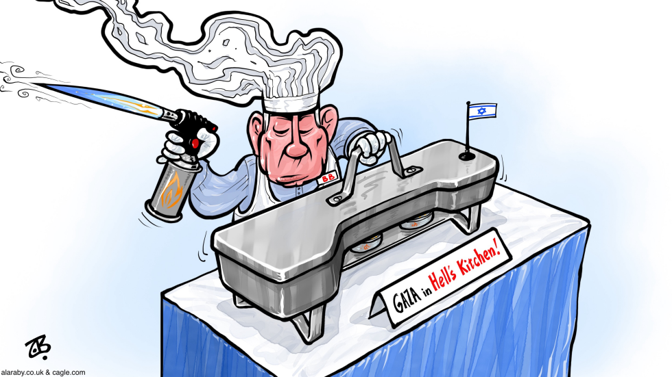 Gaza Hells Kitchen Warmer War Famine Netanyahu