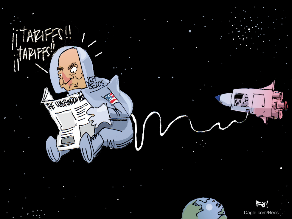 An angry Jeff Bezos
