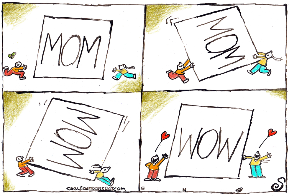 Kids Turn 'Mom' into 'Wow' in Clever Cartoon Tribute