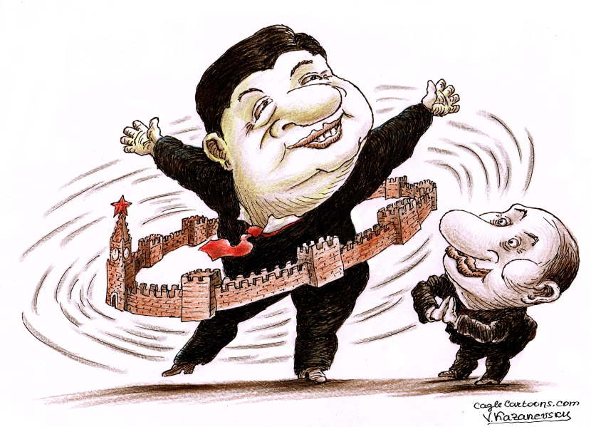 Xi Jinping arrived in Moscow