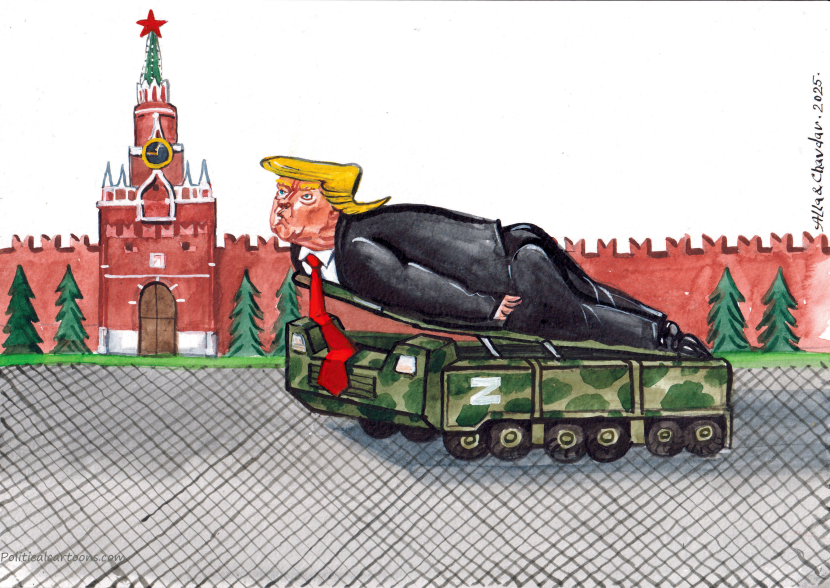 Trump is a Russian ballistic missile