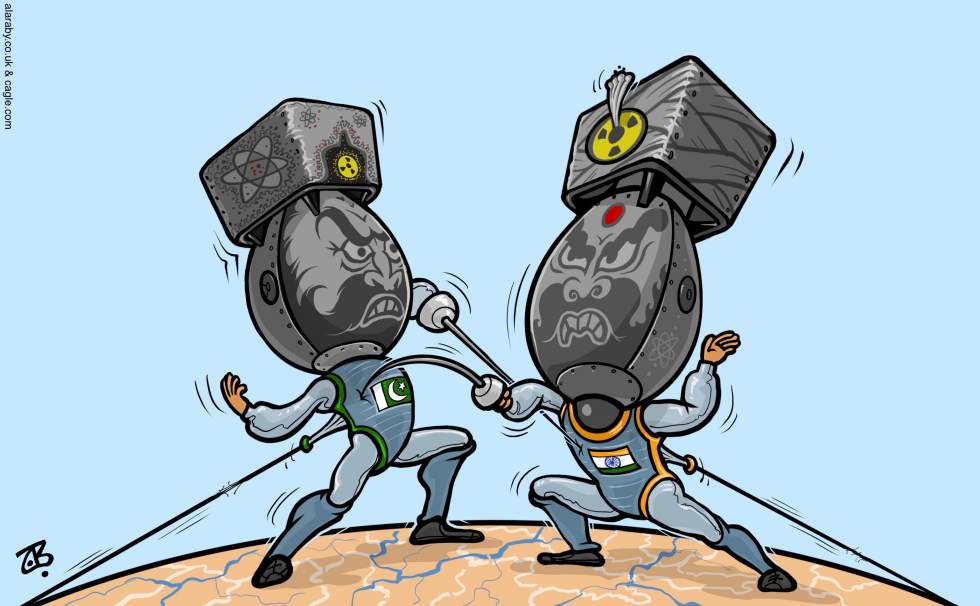 India Pakistan Nuclear War Kashmir Fencing Bombs