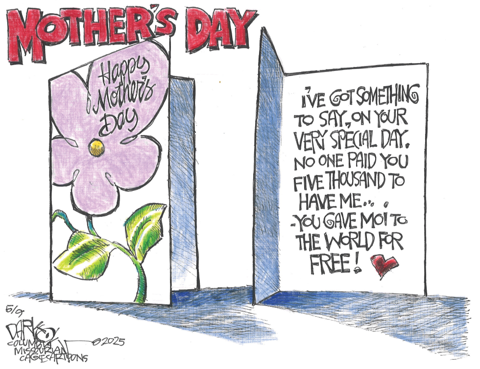 Mother's Day Card Satirizes Birth Incentives with Baby's Free Gift Message