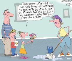APPRECIATING MOM WITH DAD'S HELP by Gary McCoy