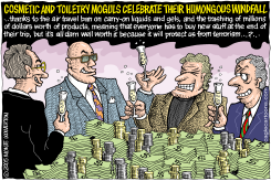 TOILETRY WINDFALL  by Monte Wolverton