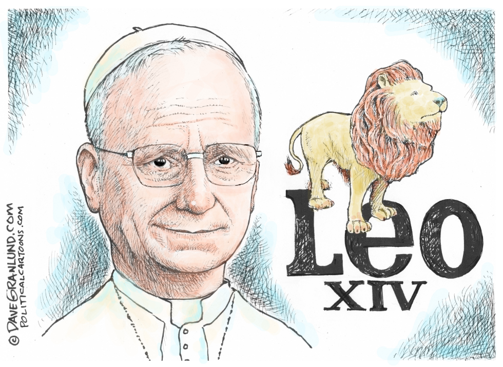 #1 POPE LEO XIV by Dave Granlund