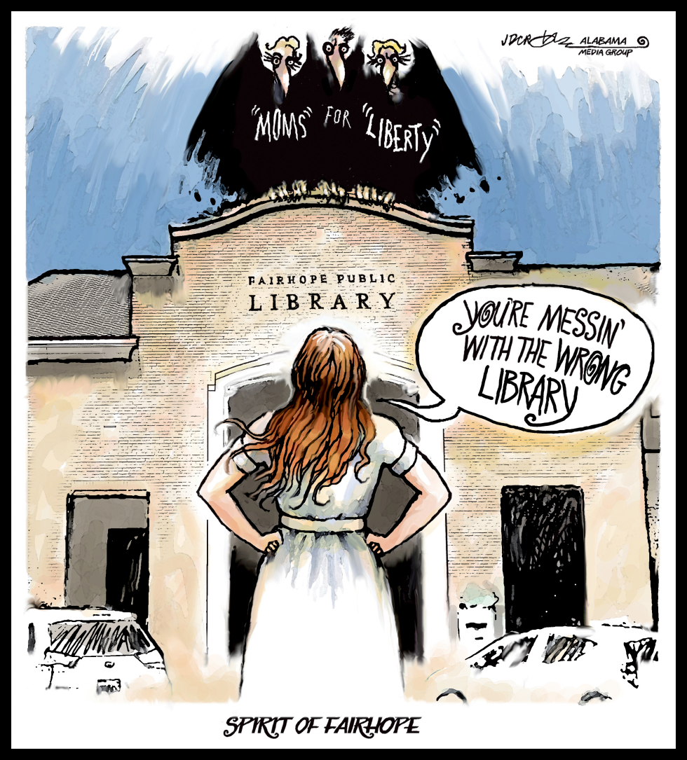 Libraries vs MAGA vultures
