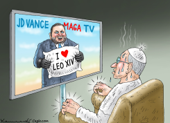 JD VANCE LOVES LEO XIV by Marian Kamensky