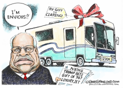 LUXURY 747 GIFT TO TRUMP by Dave Granlund