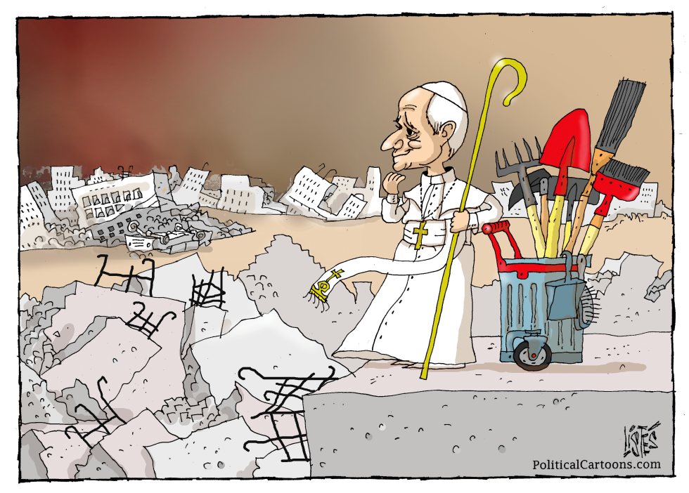 Pope Leo XIV Faces Ruins: A New Beginning or Just Cleanup Duty?