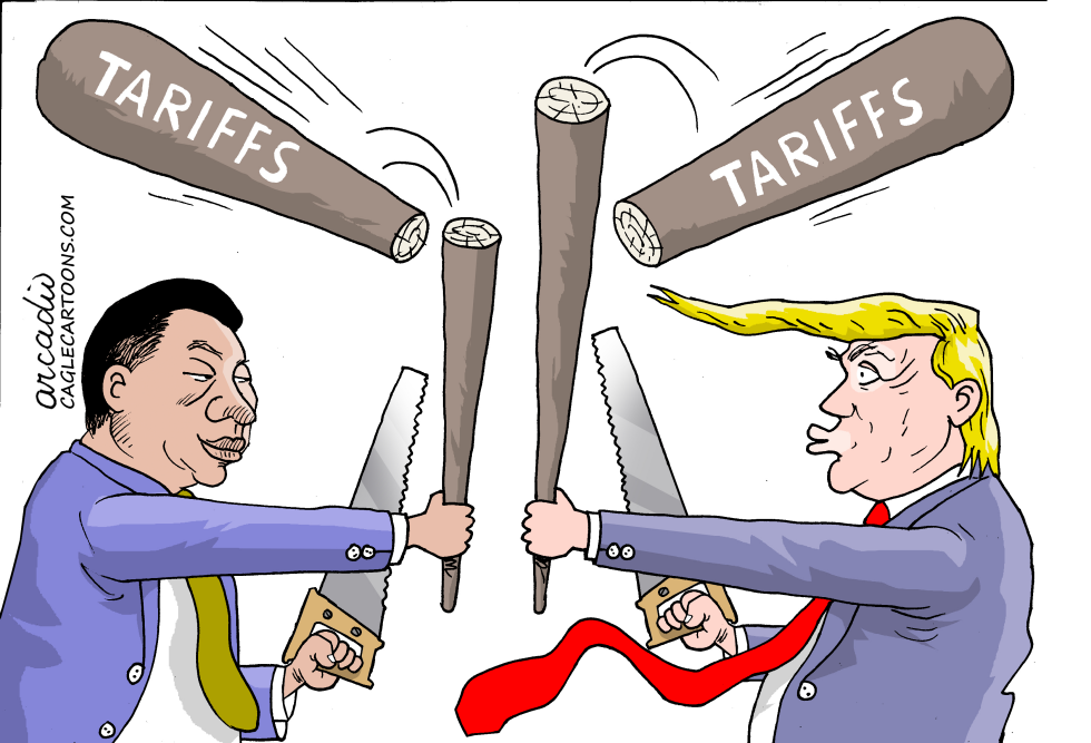 Trump and Xi Saw Through Tariff Logs Amid Trade Tensions