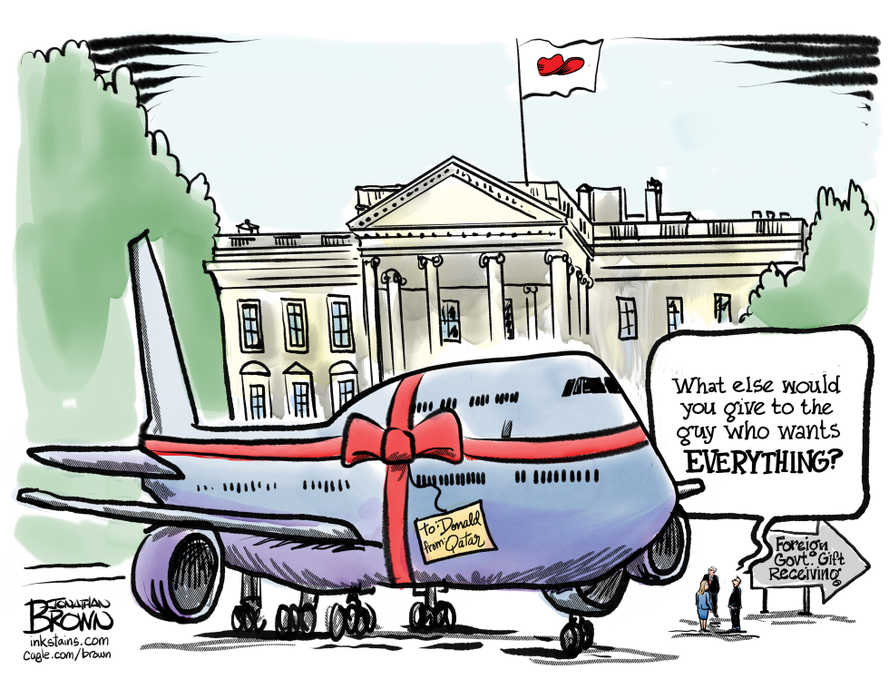 What to get the man who wants everything? A 747!