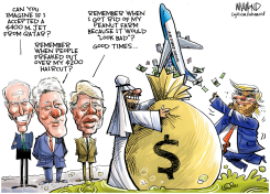 QATAR GIFTS TRUMP $400 MILLION DOLLAR PLANE by Dave Whamond