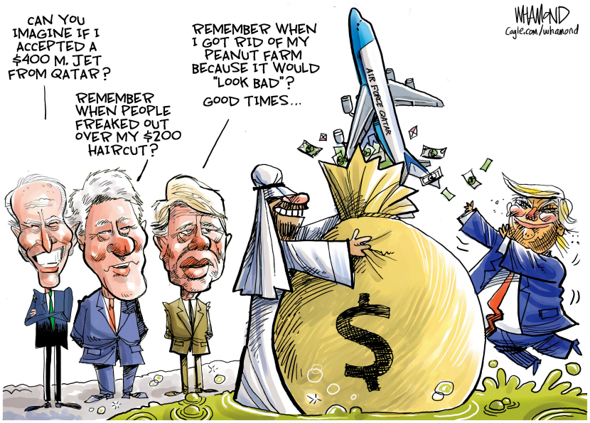 Qatar gifts Trump $400 million dollar plane