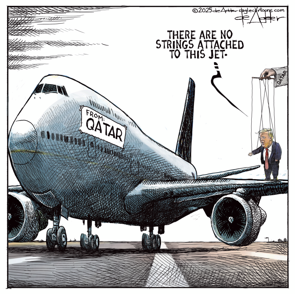 Trump says Qatar Jet has no strings