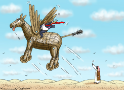 AIR HORSE ONE by Marian Kamensky