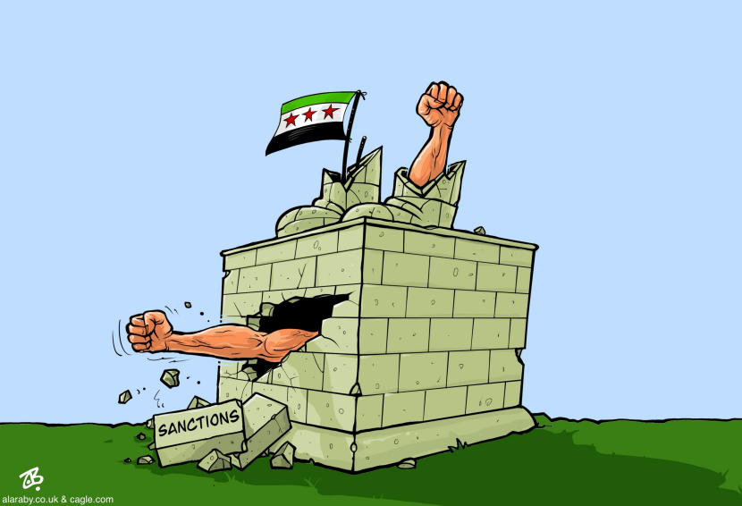 Syria Liberation Day Lifting Sanctions Assad Trump