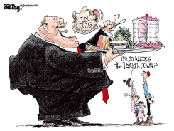 NO TRICKLE DOWN by Bill Day