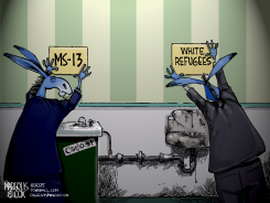 DEMOCRATS PREFERS GANG MEMBERS OVER WHITE REFUGEES by Margolis & Cox