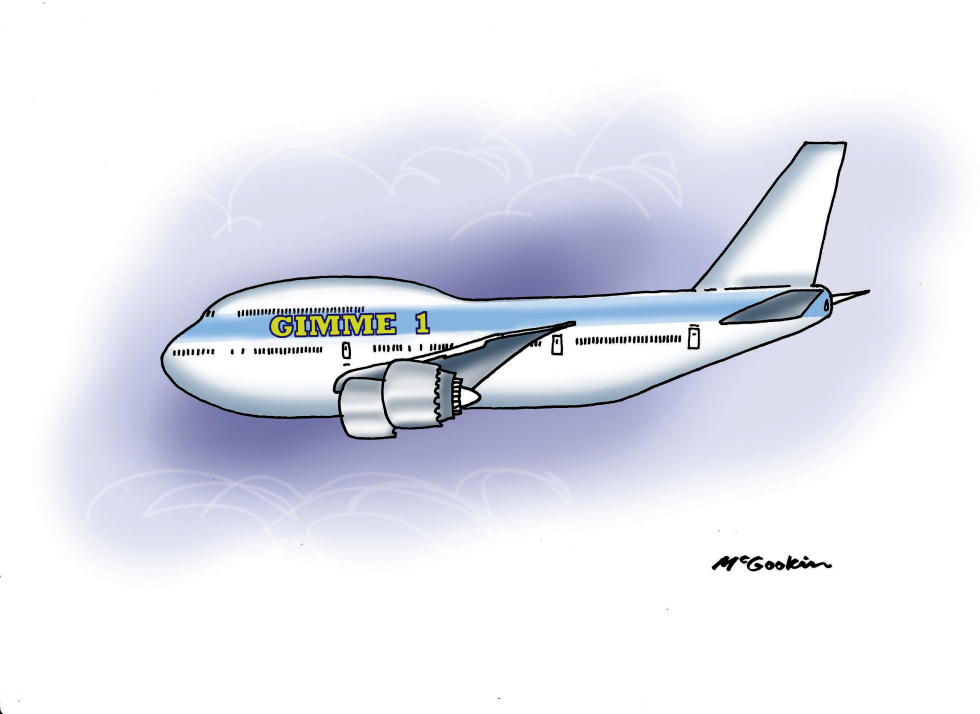 Trump proposes Gimme 1 as new 747 Name